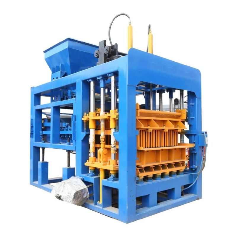 Qt4-15 Fully Automatic Paver Moulding Block Machine Hollow Brick Making Machinery