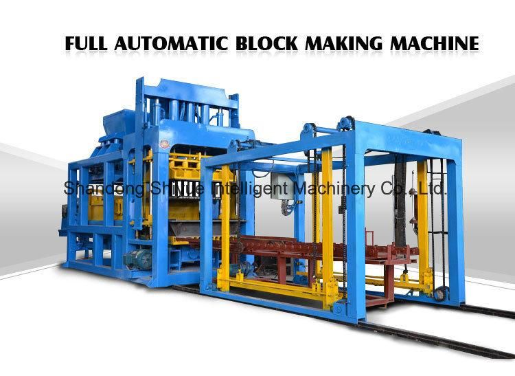 Qt12-15 Hollow Block Making Machine Cement Brick Building Machinery Equipment