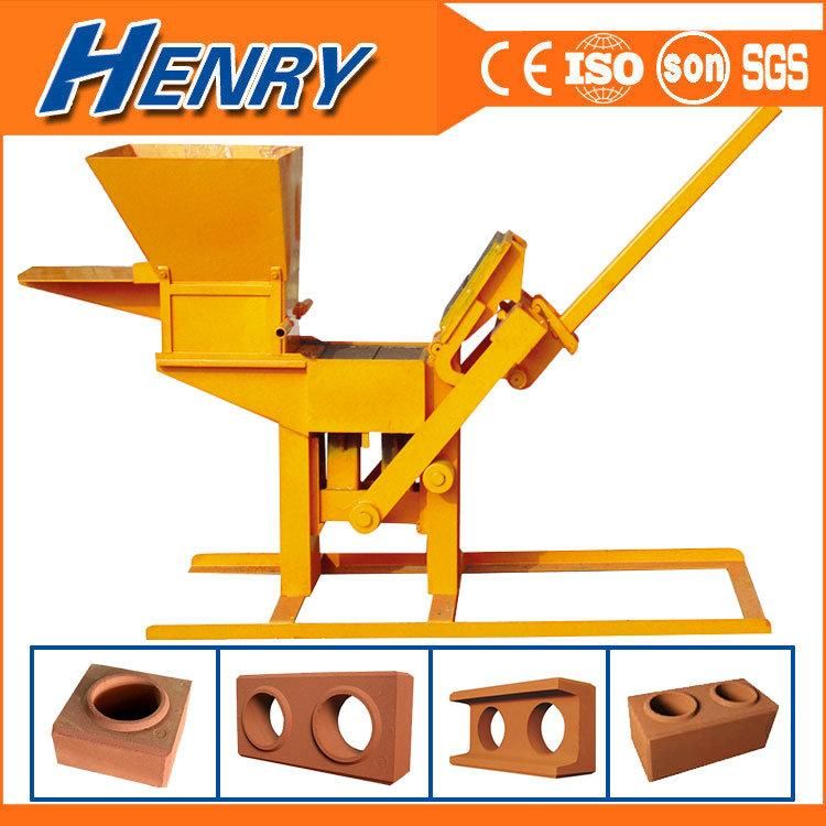 Hr2-40 Lego Compressed Earth Blocks Making Machine for Sale