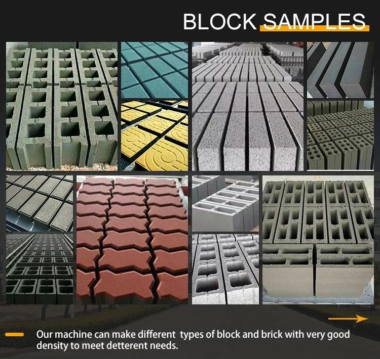 Qt4-26 Semi Automatic Hollow Block Machines to Make Bricks