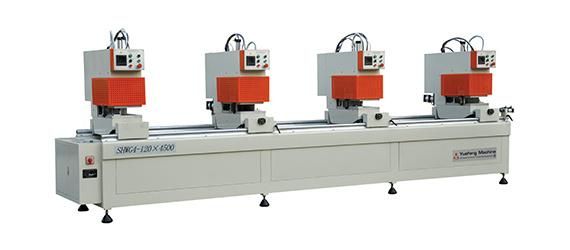 Four Head Double Side Seamless Welding Machine for UPVC Window and Door