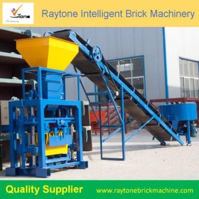 Qt40-1 Small Concrete Hollow Solid Paver Block Making Machine Brick Making Machinery