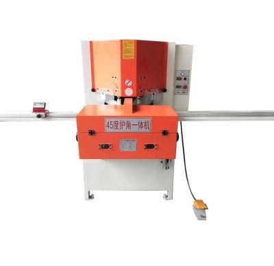 45 Degree V Cut Aluminium Double Mitre Saw Aluminum Window Door Making Machines