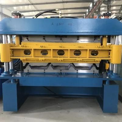 Double Layer Roofing Sheet Machine Ibr Tile Metal Roof Making Machine