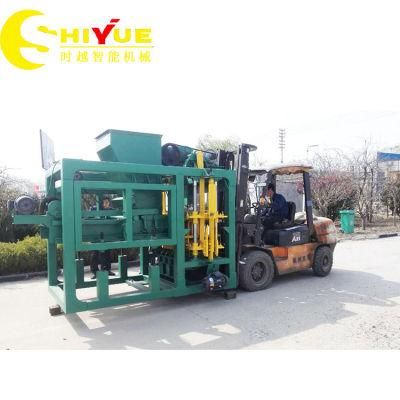 Qtj4-25 Interlocking Brick Block Machine