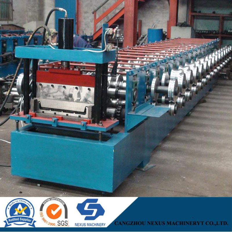 Yeild Strength 235MPa Standing Seam Roof Panel Roll Forming Machine