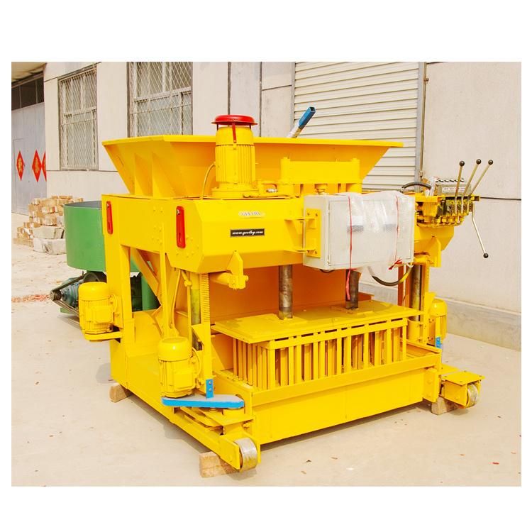 Qmy6-25 Hydraulic Pressure Mobile Hollow Concrete Brick Making Machines in Us