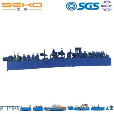 Construction Pipe Welding Stainless Steel Tube Making Machines Line