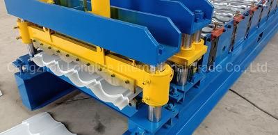 Colored Coil Glazed Roof Tile Cold Roll Froming Machine