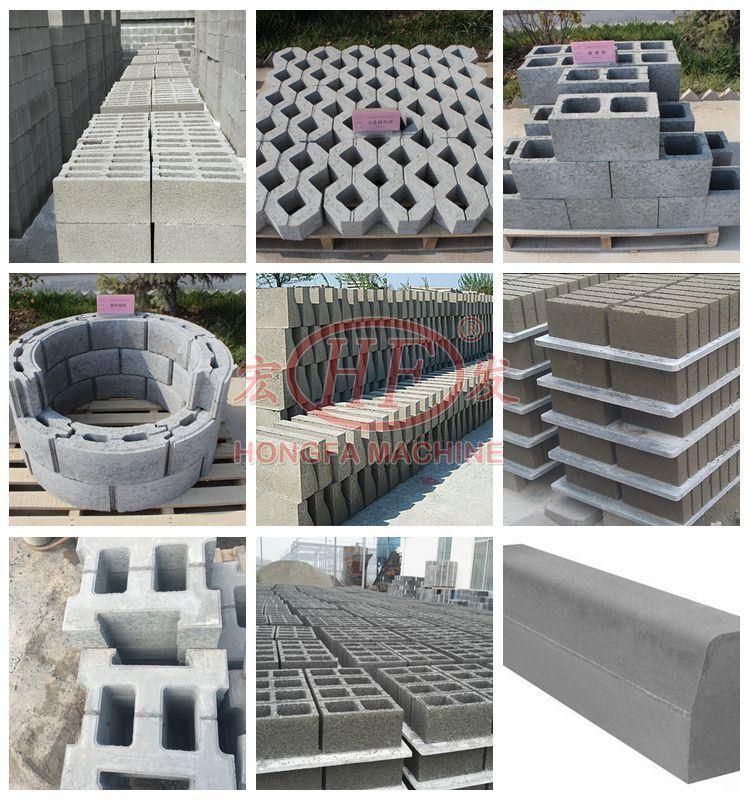 China Manufacturer Direct Factory Automatic Hollow Blocks Bricks Making Machine