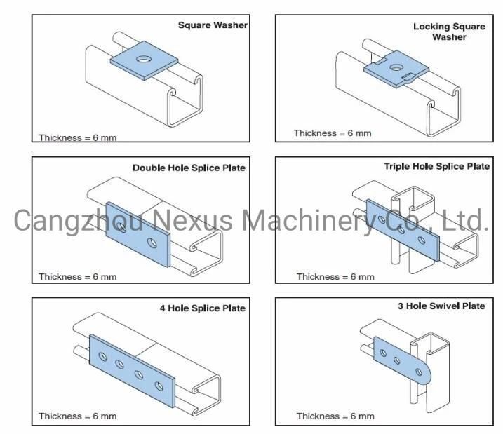 Solar Panel Frame Manufacturing Machine Strut Rollforming Line C Solar Strut Channel Roll Forming Machine
