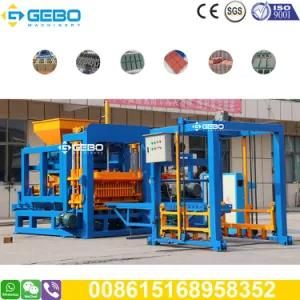 Qt4-15 Automatic Hydraulic Cement Block Maker Machine