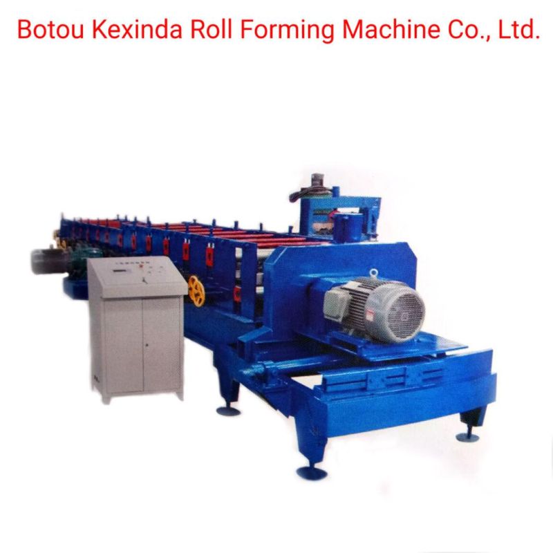C Z Purlin Roll Forming Machine Flying Saw Cutting Steel Roofing