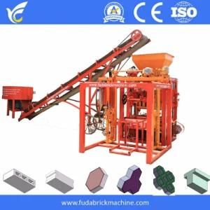 Qt4-24b Semi Concrete Block Brick Machine for Sale in China