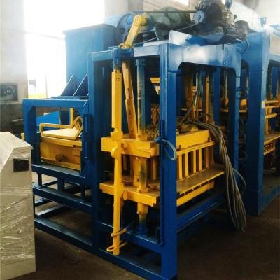 Qtj4-25 Automatic 4 Inch Cement Hollow Block Machine
