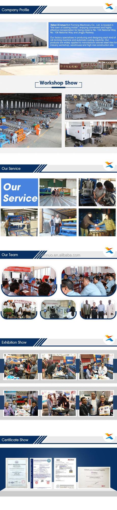 Xinnuo C Z U Shape 2mm Thickness U Channel Steel Roof Truss Roll Forming Machine