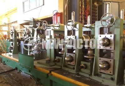 Vzh-168 Black or Gavanized Ms Pipe Making Machine, High Frequency Straight Welded Tube Mill