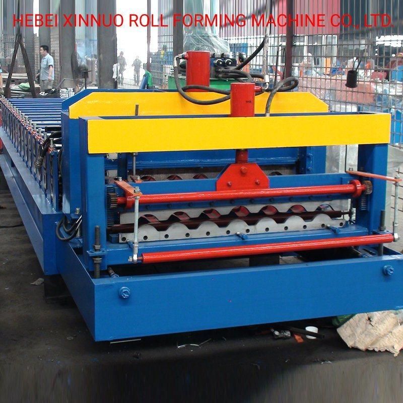 Aluminum Roofing Sheet Glazed Metal Roller Forming Machine