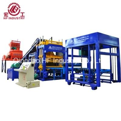 Qt5-15 Automatic Hollow Block Making Machine Line Interlocking Block Machine