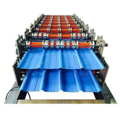 Metal Roofing Galvanized Aluminum Corrugated Steel Sheet Making Machine