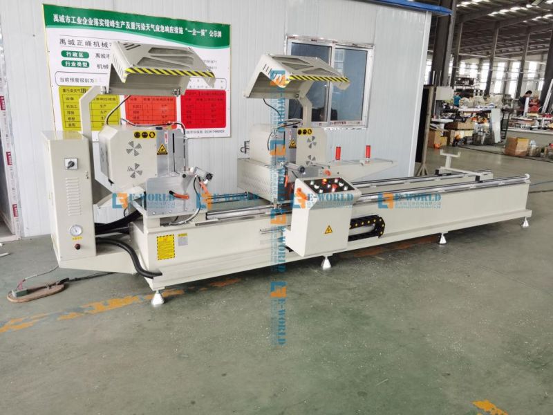 Factory Supply Double Head Cutting Saw for Aluminum Profiles