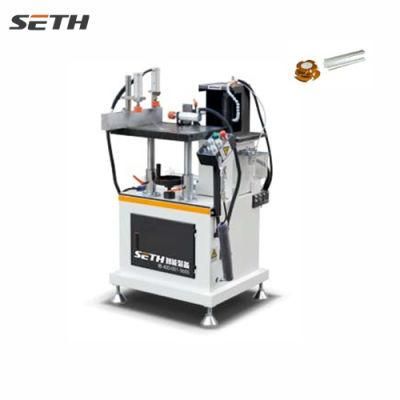 Alu PVC Window Door Profile Mullion End Milling Machine