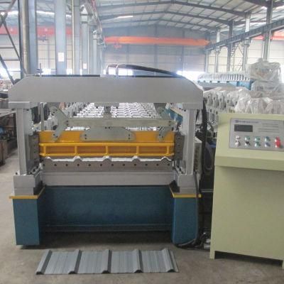 European Standard Automatic Used Well Glazed Roller Color Roof Steel Sheet Roll Forming Machine