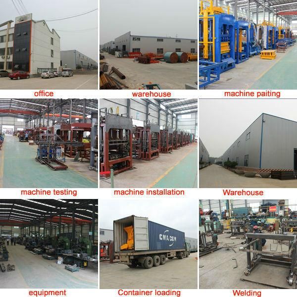Qtj4-40 Interlocking Paver Brick Machine Hollow Block Machinery