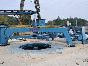 Double Station High Frequency Vibrating Concrete Duct Machine