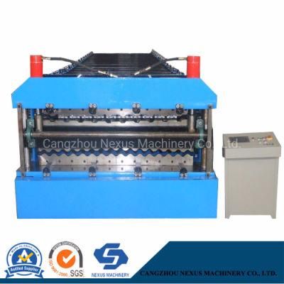 Ibr 686 Roofing Sheets Making Machine Ibr Profile Galvalume Roof Panel Roll Forming Machine