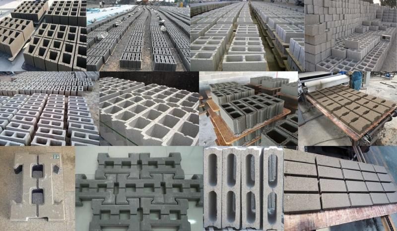 Qt4-15 Xinming Hydraulic Brick Machine Automatic Color Paving Brick Making Machine for Construction