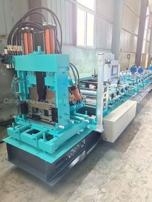 Automatic One Key Changed C Purlin Roll Forming Machine