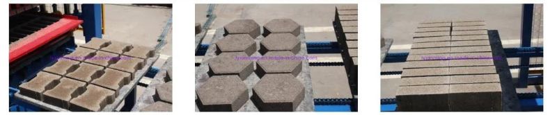 Full-Automatic Qt4-25 Hollow Block Concrete Brick Making Machine