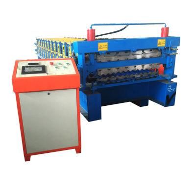 Roof Tile Double Layer Roof Wall Panels Cold Roll Forming Machine Manufacturing