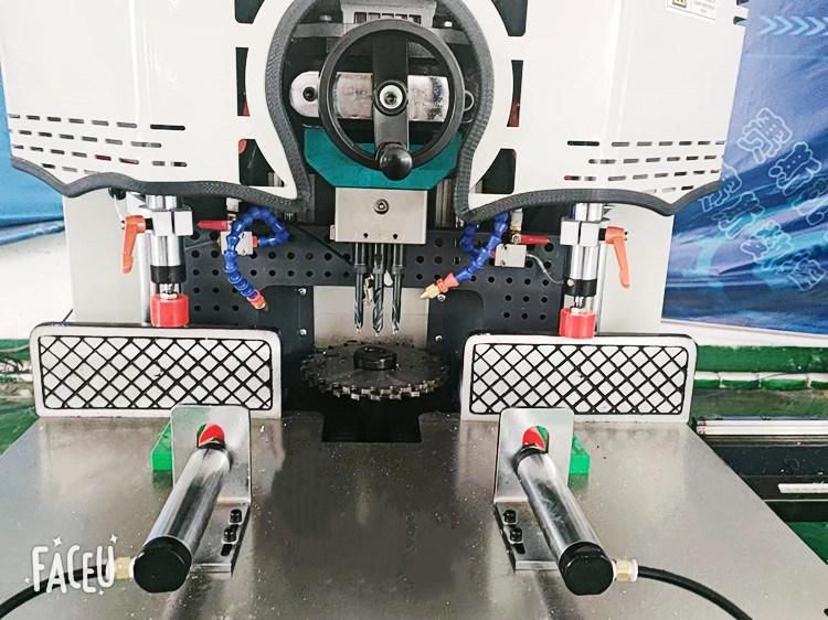Factory Cheap Price Aluminum Lock Hole CNC Drilling Milling Machine Aluminum CNC Milling Machine