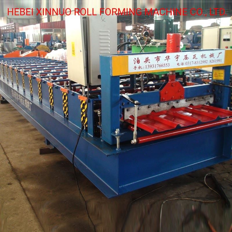 Fully Automatic Interlock Tiles Metal Roofing Making Roll Forming Machine