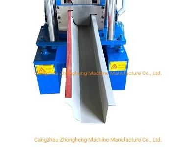 Gutter Machine Roll Forming Rain Gutter Machine Roll Forming Machine for Gutter Square Steel Water Gutter Forming Machine