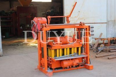 Qt4-40concrete Block Machine Paver Block Machine Uganda Block Brick Making Machine Small Manual Block machinery