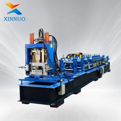 Galvanized Light Steel Frame C Z Section Purlin Making Machine