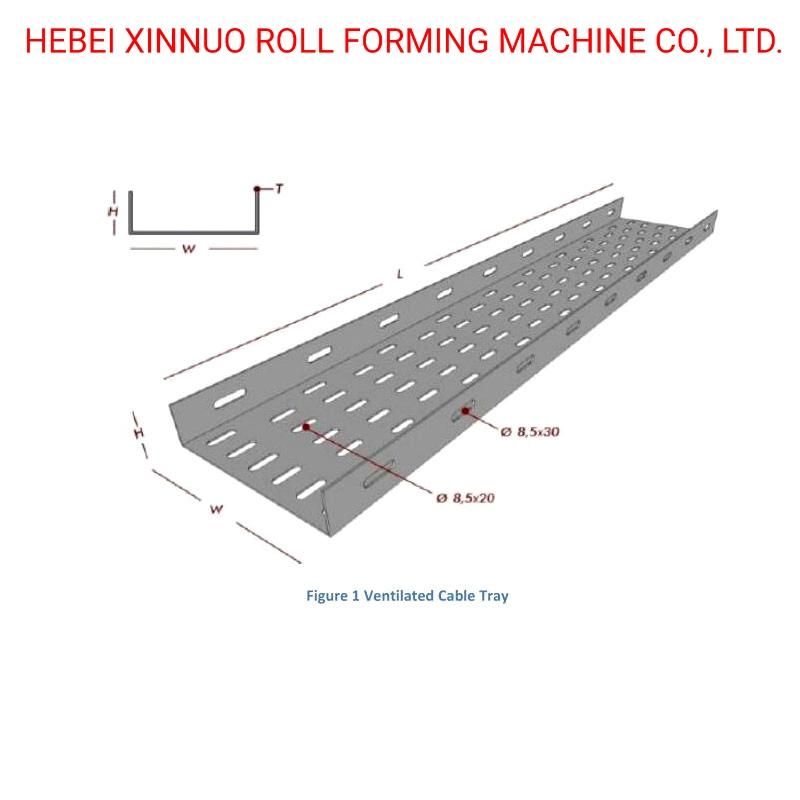 China Full Automatic Cable Tray Roll Forming Making Machine