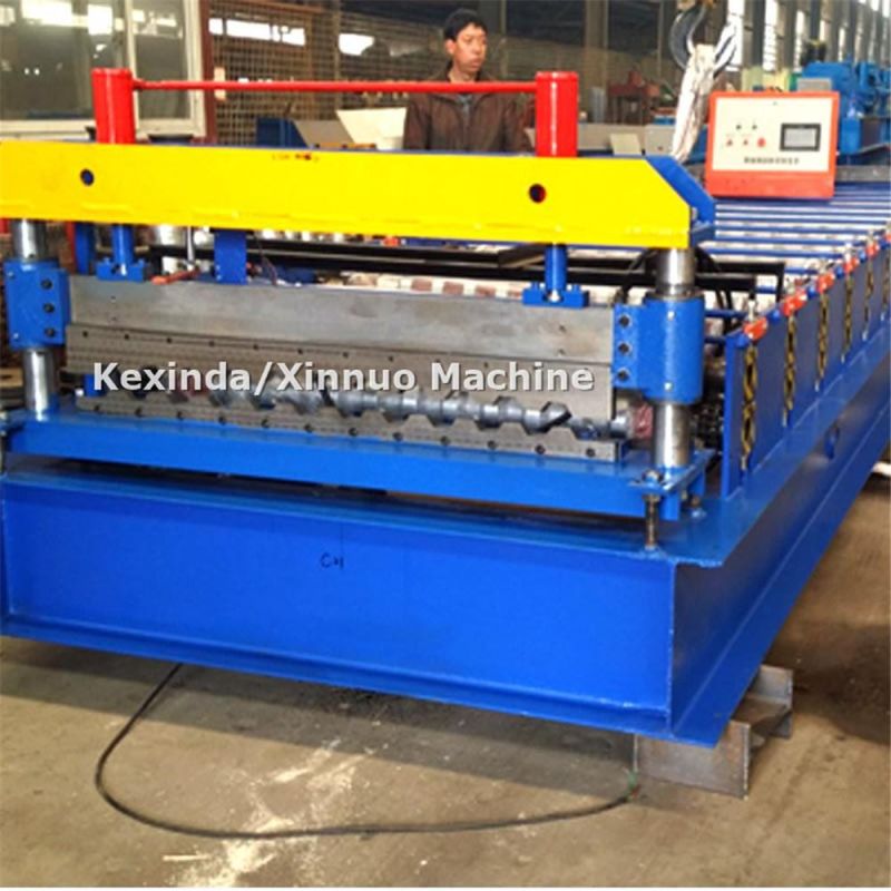 Automatic Aluminum Ibr Roof Sheet Steel Profile Making Roll Forming Machine Manufacturer