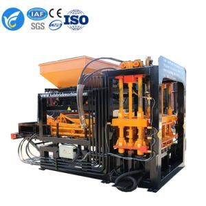 Qt4-18 Hydraulic Automatic Concrete Hollow Block Making Machine in Brazil, Peru, Argentina