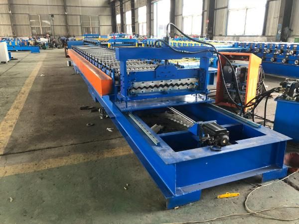 Metal Sheet Automatic Tile Roof Corrugated Roll Forming Making Machine