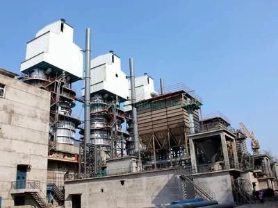 Energy Saving Active Lime Plant &Active Lime Production Line Active Lime Double Chammer Kiln