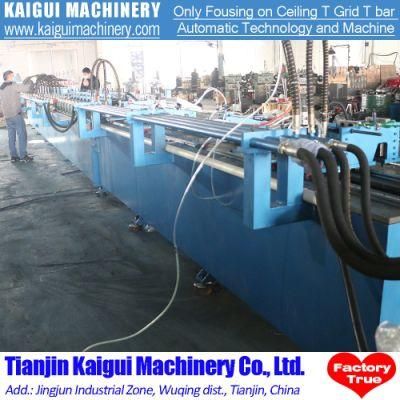 Direct Factory Supply Gear Transmission Automatic Cross Tee Roll Forming Machine