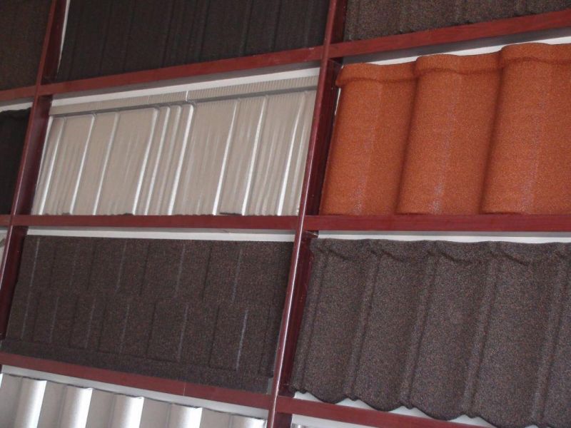 Stone Coated Metal Roof Tile Machine