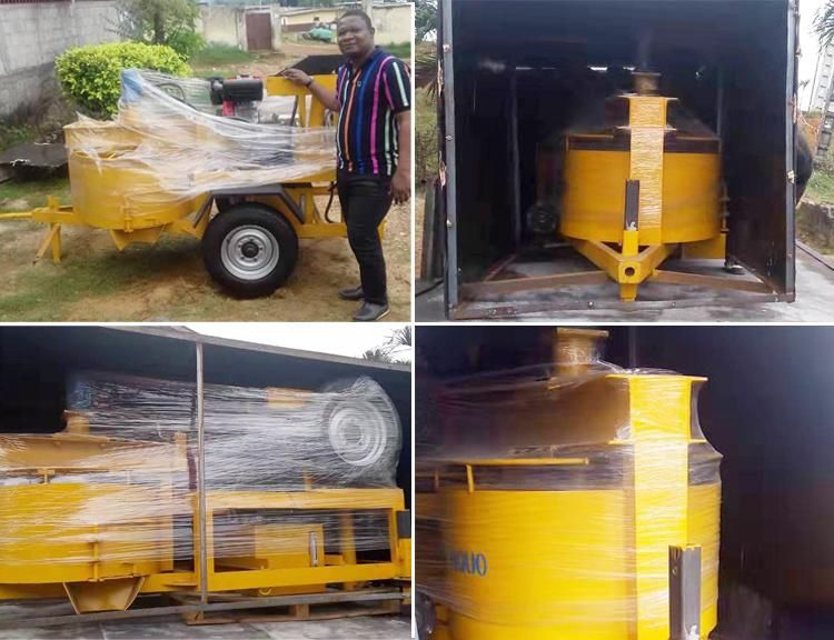 M7mi Twin Hydraulic Diesel Engine Interlock Brick Making Machine for Build House Wall