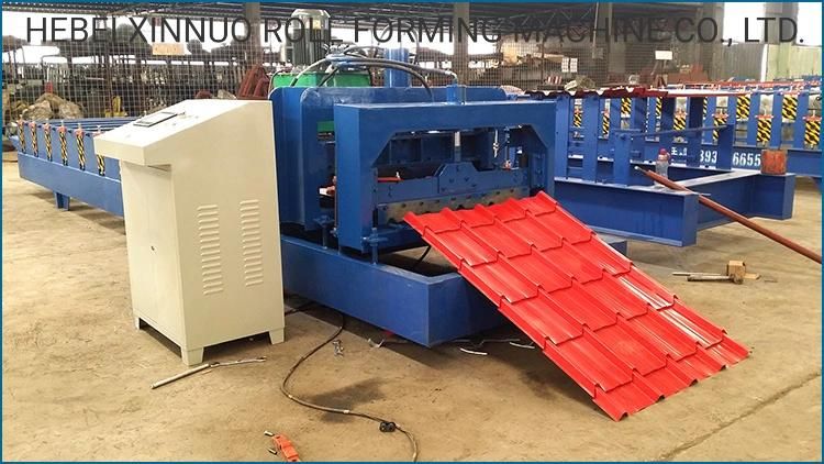 Galvanized Glazed Steel Roof & Wall Panel Roll Forming Machine Roll Former Rolling Press for Roof Tiles