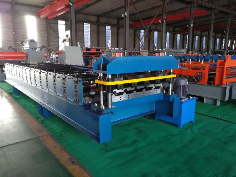 Trapezoidal Metal Roof Sheet Roll Forming Machine