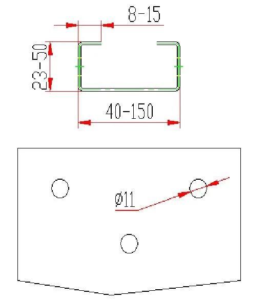 Roll Forming Machine for C Profile